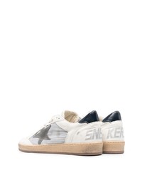 weiße Leder niedrige Sneakers von Golden Goose