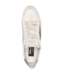 weiße Leder niedrige Sneakers von Golden Goose