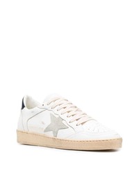 weiße Leder niedrige Sneakers von Golden Goose