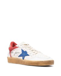 weiße Leder niedrige Sneakers von Golden Goose