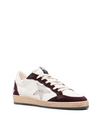 weiße Leder niedrige Sneakers von Golden Goose