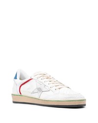 weiße Leder niedrige Sneakers von Golden Goose