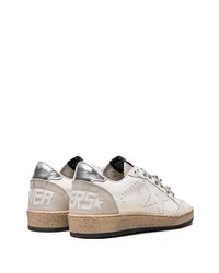 weiße Leder niedrige Sneakers von Golden Goose