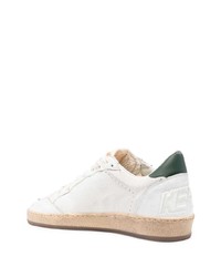 weiße Leder niedrige Sneakers von Golden Goose