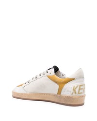 weiße Leder niedrige Sneakers von Golden Goose