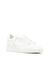 weiße Leder niedrige Sneakers von Golden Goose