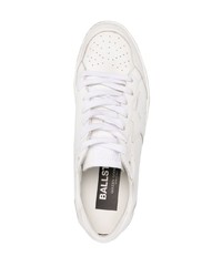 weiße Leder niedrige Sneakers von Golden Goose