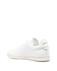 weiße Leder niedrige Sneakers von Isabel Marant