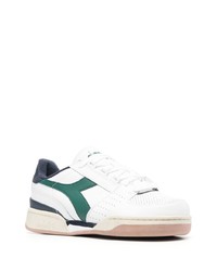 weiße Leder niedrige Sneakers von Diadora