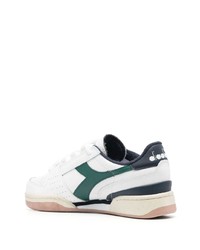 weiße Leder niedrige Sneakers von Diadora