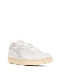 weiße Leder niedrige Sneakers von Diadora