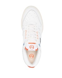 weiße Leder niedrige Sneakers von Sergio Tacchini