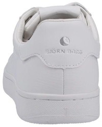 weiße Leder niedrige Sneakers von Bjorn Borg