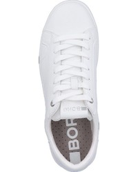 weiße Leder niedrige Sneakers von Bjorn Borg