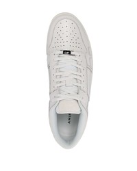 weiße Leder niedrige Sneakers von Amiri