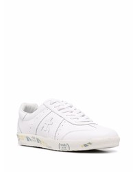 weiße Leder niedrige Sneakers von Premiata