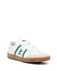 weiße Leder niedrige Sneakers von Premiata