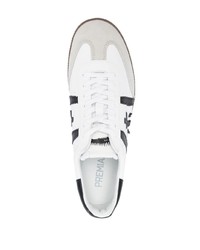 weiße Leder niedrige Sneakers von Premiata