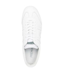 weiße Leder niedrige Sneakers von Premiata