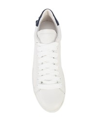 weiße Leder niedrige Sneakers von Coach