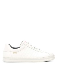 weiße Leder niedrige Sneakers von Camper