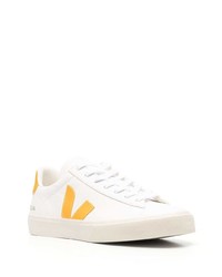 weiße Leder niedrige Sneakers von Veja