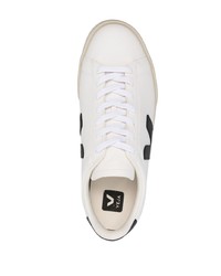 weiße Leder niedrige Sneakers von Veja