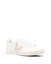 weiße Leder niedrige Sneakers von Veja