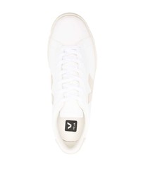 weiße Leder niedrige Sneakers von Veja