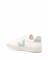 weiße Leder niedrige Sneakers von Veja