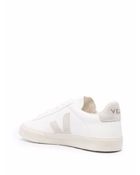 weiße Leder niedrige Sneakers von Veja