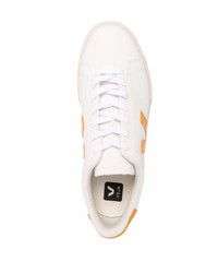 weiße Leder niedrige Sneakers von Veja