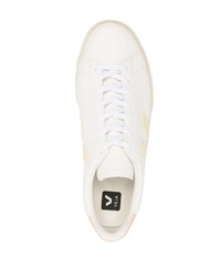 weiße Leder niedrige Sneakers von Veja