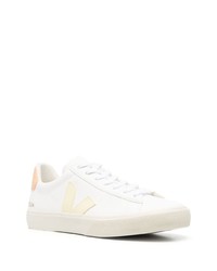 weiße Leder niedrige Sneakers von Veja