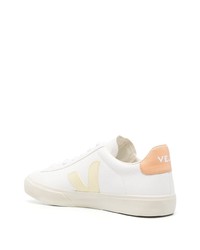 weiße Leder niedrige Sneakers von Veja