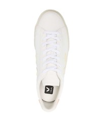 weiße Leder niedrige Sneakers von Veja