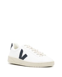 weiße Leder niedrige Sneakers von Veja