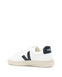 weiße Leder niedrige Sneakers von Veja