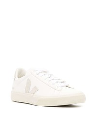 weiße Leder niedrige Sneakers von Veja