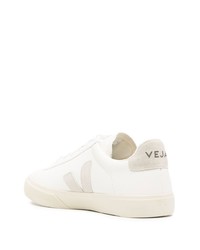 weiße Leder niedrige Sneakers von Veja