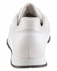 weiße Leder niedrige Sneakers von Cetti