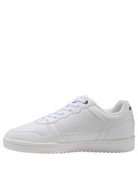 weiße Leder niedrige Sneakers von Champion