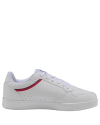 weiße Leder niedrige Sneakers von Champion