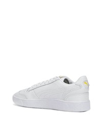 weiße Leder niedrige Sneakers von Puma