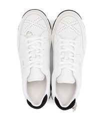 weiße Leder niedrige Sneakers von Gcds