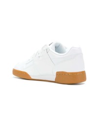 weiße Leder niedrige Sneakers von Reebok