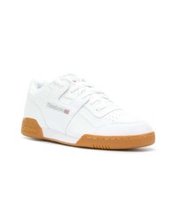 weiße Leder niedrige Sneakers von Reebok