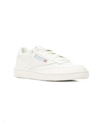 weiße Leder niedrige Sneakers von Reebok