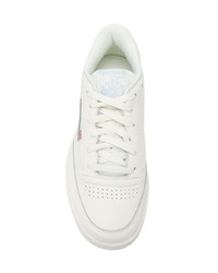 weiße Leder niedrige Sneakers von Reebok