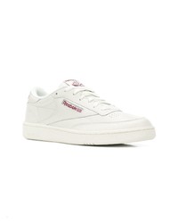 weiße Leder niedrige Sneakers von Reebok